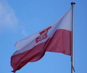 yapboz Polonya bayrağı